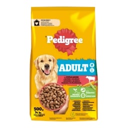 Pedigree granule M/L adult hovězí se zeleninou