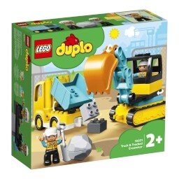 LEGO Náklaďák a pásový bagr