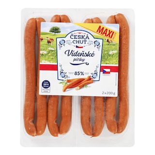 Česká chuť Vídeňské párky