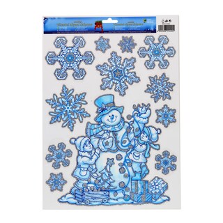 Okenní fólie modrostříbrná