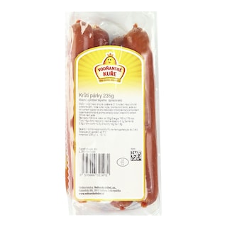 Vodňanské kuře Krůtí párky