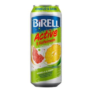 Birell Active Pomelo a grep s kofeinem