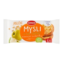 Emco Mysli na Zdraví ovesné sušenky jablečné