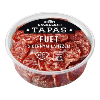 Albert Excellent Tapas Fuet s černým lanýžem