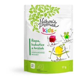 Nature's Promise Bio Kids Mrazem sušená zelenina