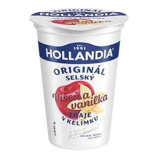 Hollandia Selský jogurt višeň - vanilka