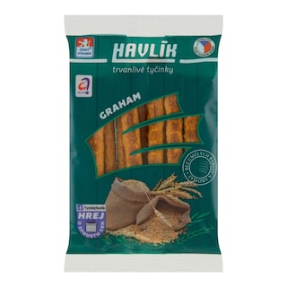 Havlík Graham Tyčinky se sýrem a solí