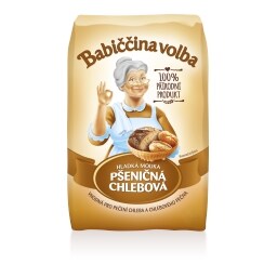 Babiččina volba Mouka hladká pšeničná chlebová