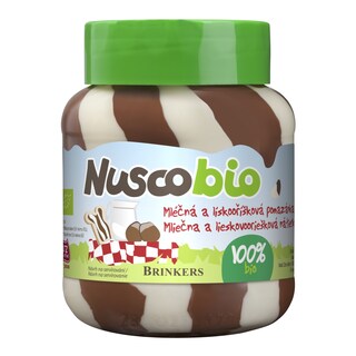 Nuscobio Bio Pomazánka mléčná a lískooříšková