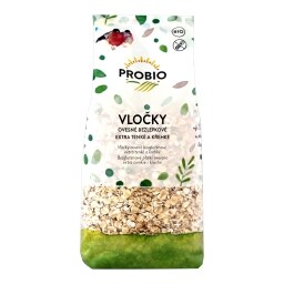 Probio Vločky Bio ovesné bezlepkové extra křehké