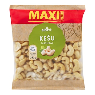 Albert MAXI Kešu natural