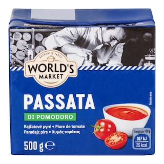 World's Market Rajčatová passata