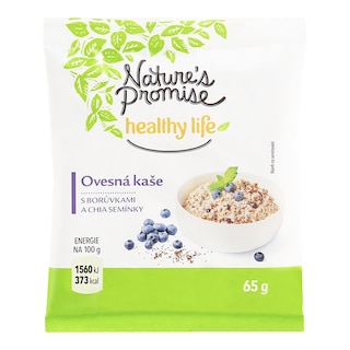 Nature's Promise Kaše chia s borůvkami