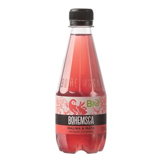 Bohemsca BIO limonáda Malina a Máta