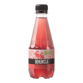 Bohemsca BIO limonáda Malina a Máta