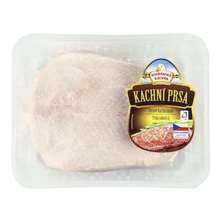 Kachní prsa chlazená s kostí a kůží