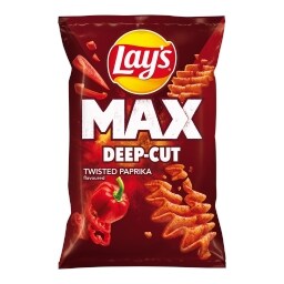 Lays max deep cut paprika  120g