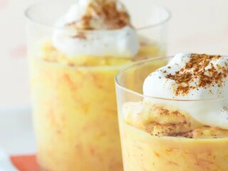 Mangový dezert s mrkví