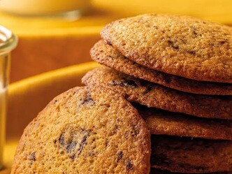 Cookies se solí a kousky čokolády
