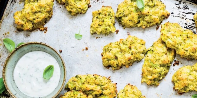 Brokolicové nugetky s čedarem