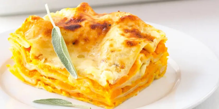 Dýňové lasagne