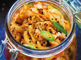 Jednoduché korejské kimchi