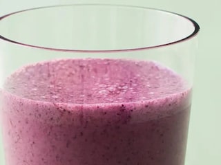 Banánovo-borůvkové smoothie