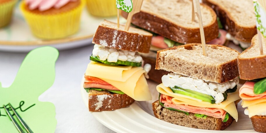 Dětské sendviče  z bezlepkového chleba