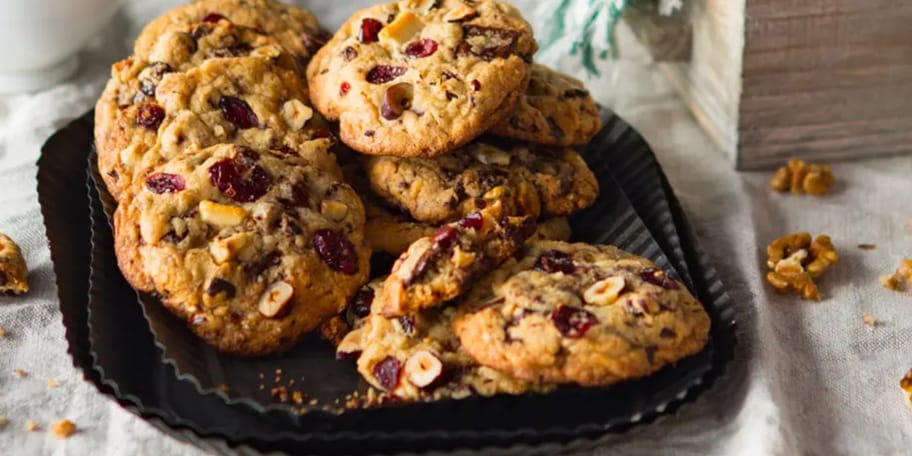 Ořechové cookies