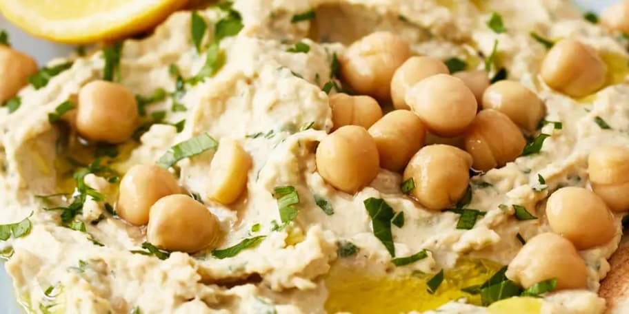 Hummus s pastou tahini