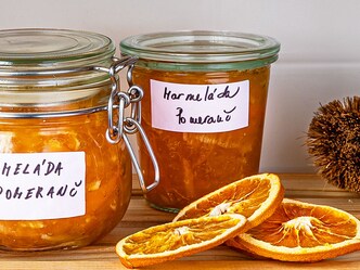 Domácí pomerančová marmeláda