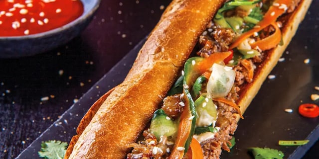 Vietnam kuřecí banh-mi bageta