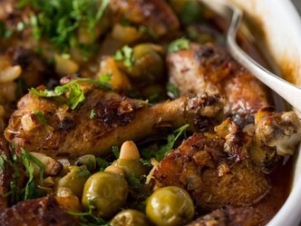 Marocké kuře s bylinkami