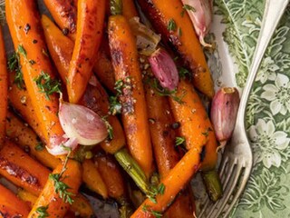 Karamelizované karotky