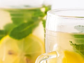 Zázvorový čaj s mátou