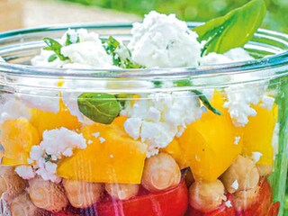 Řecký salát do sklenice