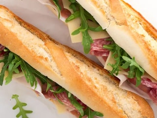 Domácí italská bageta s majonézou