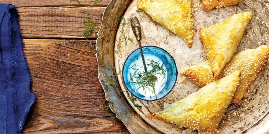 Špenátové šátečky