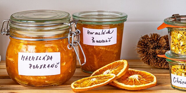 Domácí pomerančová marmeláda