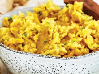 Veganská pomazánka z červené čočky