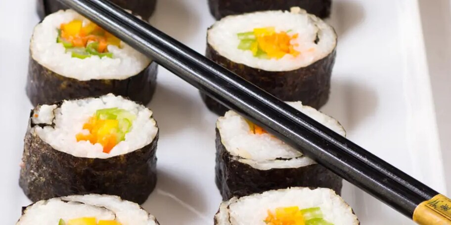 Vegetariánské maki sushi