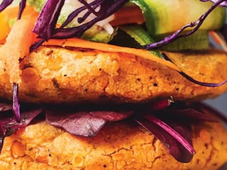 Veget burger zdravě a cool