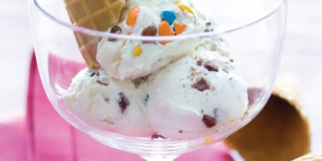 Banánová teplá zmrzlina