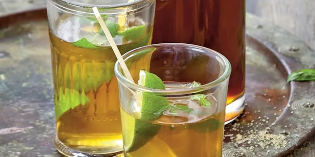 Mátový sirup