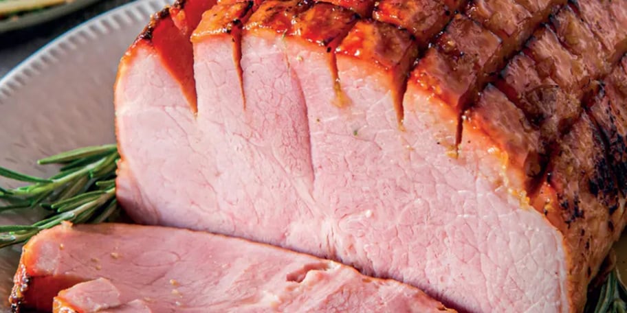 Pečená šunka na zázvorovém pivu