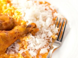 Kuře na paprice s rýží