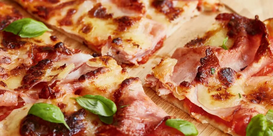 Pizza prosciutto