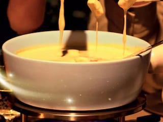 Kouzelné sýrové fondue