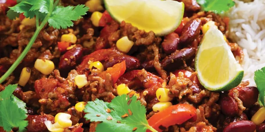 Bio chilli con carne s vůní koriandru