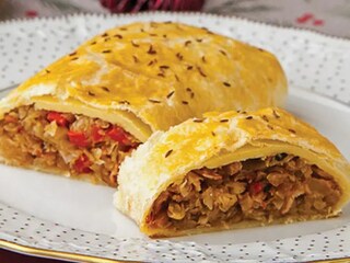 Slaný závin z kysaného zelí